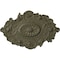 Ekena Millwork Strasbourg Ceiling Medallion, Hand-Painted Painted Turtle, 30 1/2"W x 20"H x 1 1/2"P CM30SGPTF - alternate 1